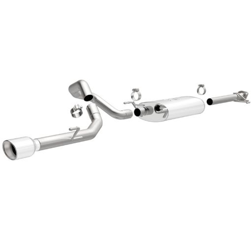 Picture of MagnaFlow 12 - 14 Toyota 4Runner V6 4.0L Single Straight PS Rear Exit SS Cat Back Performance Exhaust
