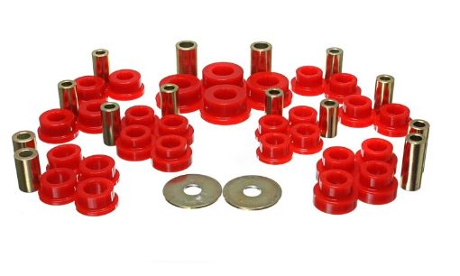 Picture of Energy Suspension Subaru 08 - 12 Impreza08 - 14 WRX Red Rear Control Arm Bushing Set