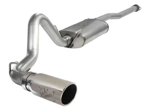 Picture of aFe MACHForce XP Exhausts Cat - Back SS - 409 EXH CB Toyota Tacoma 05 - 13 V6 - 4.0L (Pol Tip)