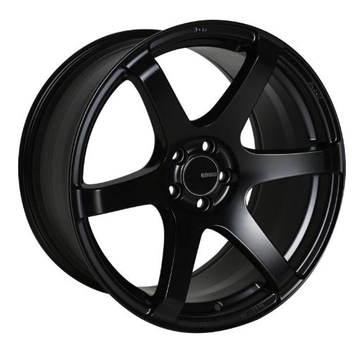 Picture of Enkei T6S 18x9.5 35mm Offset 5x120 Bolt Pattern 72.6 Bore Matte Black Wheel