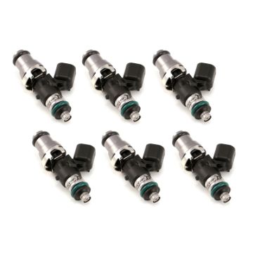 Picture of Injector Dynamics 1340cc Injectors - 48mm Length - 14mm Grey Top - 14mm Lower O - Ring (Set of 6)