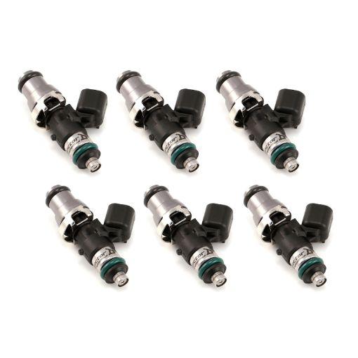 Picture of Injector Dynamics 1340cc Injectors - 48mm Length - 14mm Grey Top - 14mm Lower O - Ring (Set of 6)