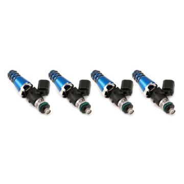 Picture of Injector Dynamics 1340cc Injectors - 60mm Length - 11mm Blue Top - 14mm Lower O - Ring (Set of 4)