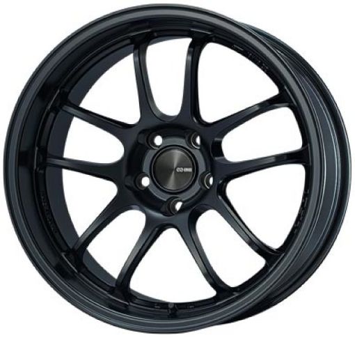 Picture of Enkei PF01EVO 18x10.5 15mm Offset 5x114.3 75mm Bore Matte Black Wheel Special Order No Cancel