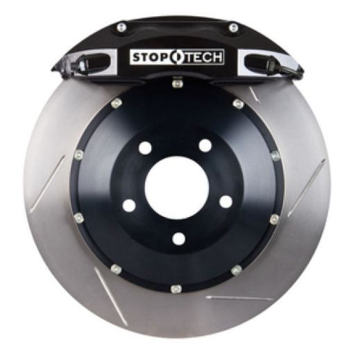Picture of StopTech BBK 93 - 98 Toyota Supra Rear ST - 40 355x32 Black Slotted Rotors