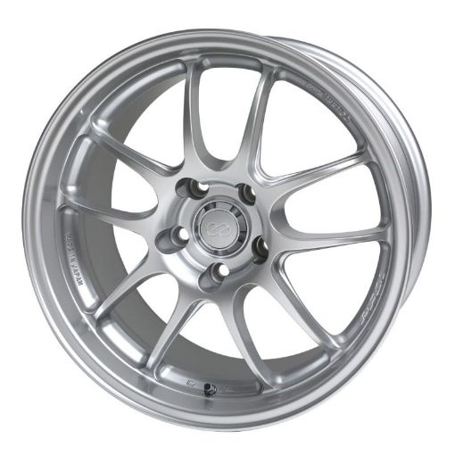 Picture of Enkei PF01 18x9 5x114.3 35mm Offset 75 Bore Dia Silver Wheel