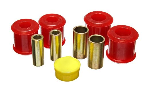 Picture of Energy Suspension 97 - 01 Ford Escort Rear Track Arm Bushing Set - Red
