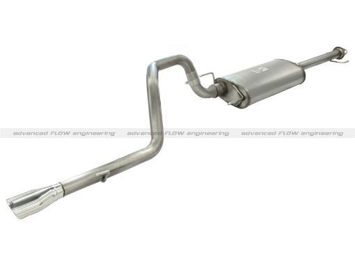 Picture of aFe MachFORCE XP Cat - Back 05 - 09 Lexus GX470 V8 4.7L 409SS w Oval Polished Tips Exhaust System