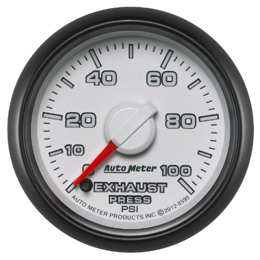 Picture of Autometer Factory Match Exhaust Pressure Gauge 2 - 116in 0 - 100 PSI FSE Dodge