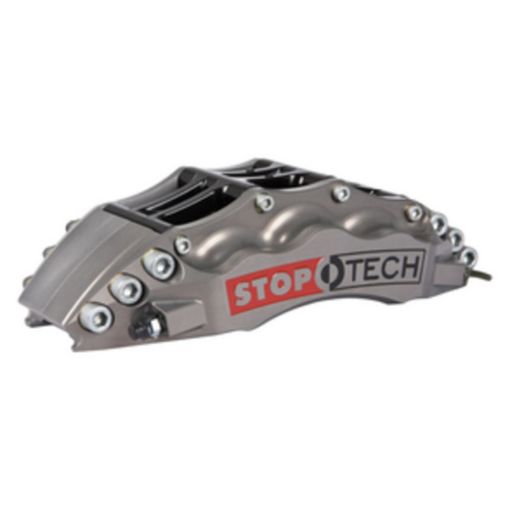 Picture of StopTech 03 - 06 Evo Front BBK w ST - 60 Trophy Anodized Calipers 355x32mm Slotted Rotors