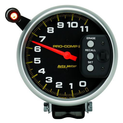 Picture of Autometer 5 inch 11000 RPM Single Range w Pro - Comp 2 Memory Tachometer