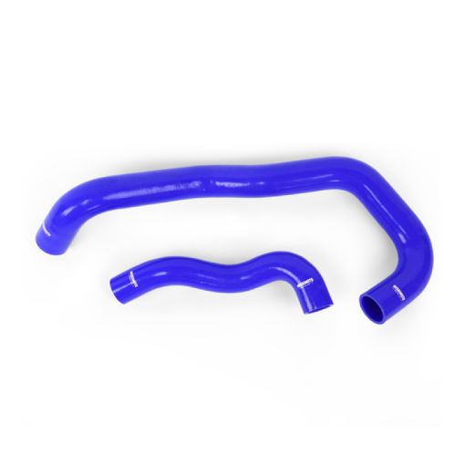 Picture of Mishimoto 05 - 07 Ford 6.0L Powerstroke Coolant Hose Kit (Twin I - Beam Chassis) (Blue)