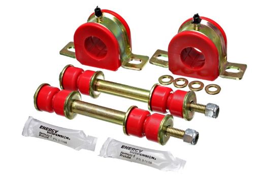 Picture of Energy Suspension 85 - 89 Ford Astro Van 2WD 1 - 14in Front Sway Bar Bushing Set - Red