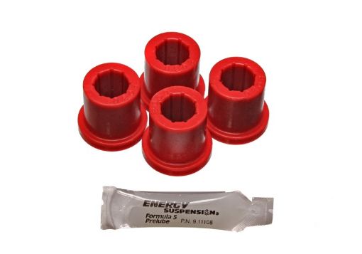 Picture of Energy Suspension 80 - 87 Toyota Pick Up Red Rear Spring Frame Shackle Bushing Kit