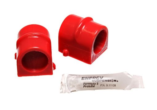 Picture of Energy Suspension 04 - 06 Pontiac GTO 28mm Front Sway Bar Frame Bushing Set - Red