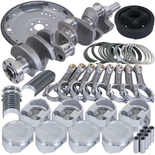 Picture of Eagle Ford 302 Forged 4032 - 12.5cc 3.4000in Stroke 5.400in Std I - Beam Balanced Rotating Assembly