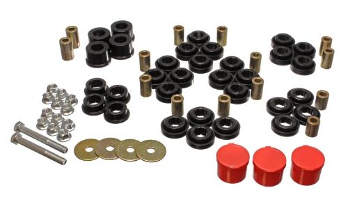 Picture of Energy Suspension ChryslerDodge Red Rear End Control Arm Bushing Set (Non SRT Models)