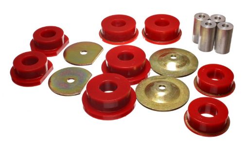 Picture of Energy Suspension Dodge 08 - 10 Challenger 07 - 10 Charger05 - 08 Magnum RWD Red Rear Subframe Bushings