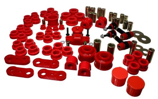 Picture of Energy Suspension 08 - 12 Subaru Impreza WRX Red Hyper - Flex Master Bushing Set