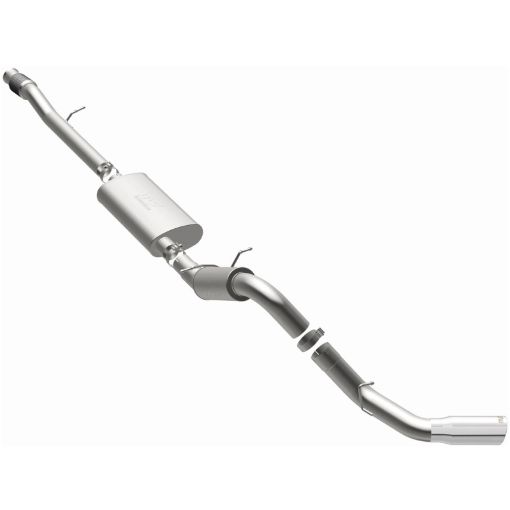 Picture of MagnaFlow 2014 ChevyGMC SilveradoSierra 1500 V8 6.2L SS Cat - Back Single PS Rear Side Exit Exhaust