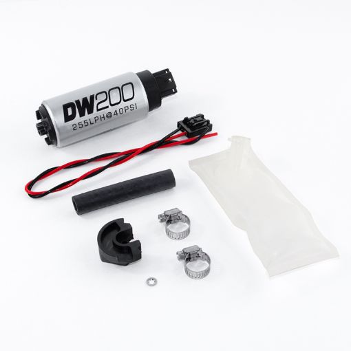 Picture of DeatschWerks 94 Nissan 240sxSilvia S14S15 255 LPH DW200 In - Tank Fuel Pump w Install Kit