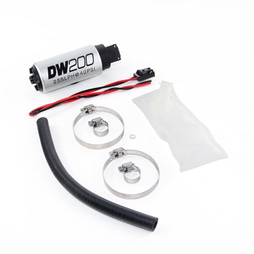 Picture of DeatschWerks 90 - 96 Nissan 300zx (excl TT) 255 LPH DW200 In - Tank Fuel Pump w Install Kit