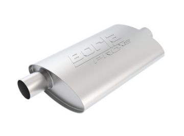 Picture of Borla Universal 2.25in InletOutlet Oval CenterOffset 14in x 4in x 9.5in ProXS Muffler