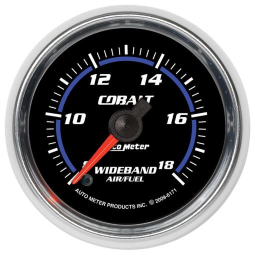 Picture of Autometer Cobalt 52mm Wideband Analog AirFuel Ratio Gauge