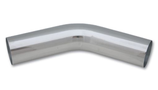 Picture of Vibrant 3.25in O.D. Universal Aluminum Tubing (45 Degree) 3.25in CLR 5in Leg Length
