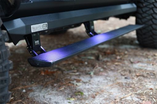 Picture of AMP Research 2021 Ford F - 150 SuperCrew 22 - 23 F - 150 Lightning CC PowerStep XL - Black