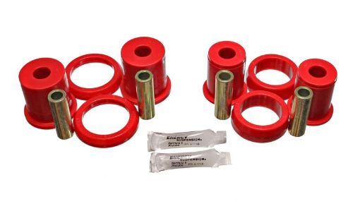 Picture of Energy Suspension FordMercury Red Rear Control Arm Bushings