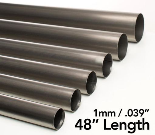 Picture of Ticon Industries 2.13in Diameter x 48.0in Length 1mm.039in Wall Thickness Titanium Tube
