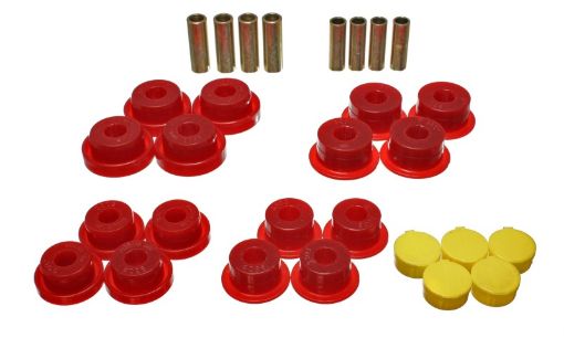 Picture of Energy Suspension Dodge Ram 99 - 01 150099 - 02 Ram 25003500 4WD Red Front End Control Arm Bushing Set