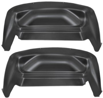 Picture of Husky Liners 07 - 13 ChevyGMC SilveradoSierra Black Rear Wheel Well Guards