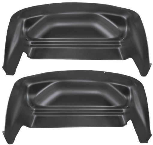 Picture of Husky Liners 07 - 13 ChevyGMC SilveradoSierra Black Rear Wheel Well Guards