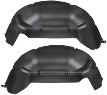 Picture of Husky Liners 11 - 14 Ford F - 250F - 350 Super Duty Black Rear Wheel Well Guards