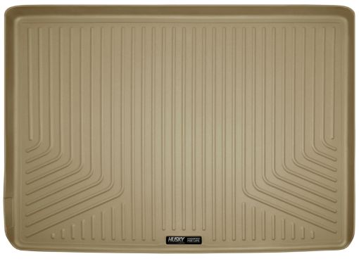 Picture of Husky Liners 2015 ChevyGMC SuburbanYukon XL WeatherBeater Tan Rear Cargo Liner to Back Third Seat