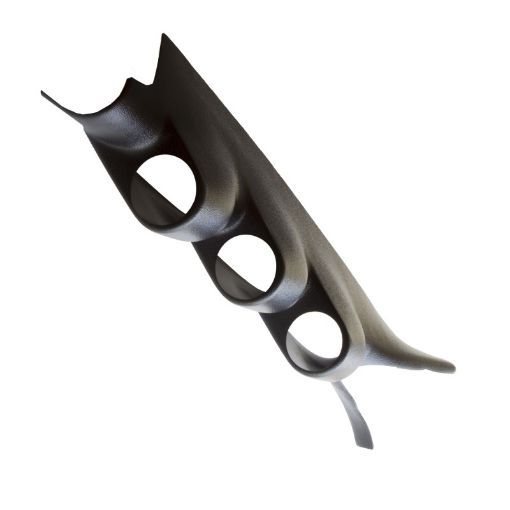 Picture of Autometer 10 - 14 Ford Mustang (Hard Top ONLY) 52mm Black Triple Replacement Pillar Pod
