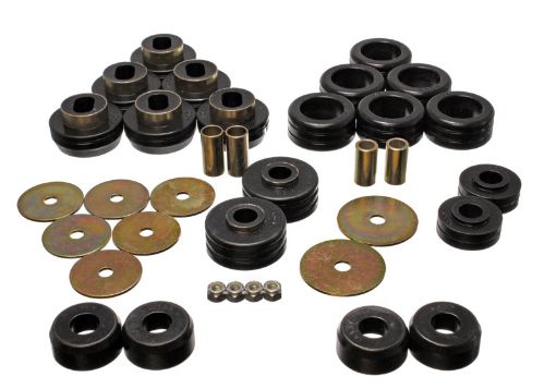 Picture of Energy Suspension 92 - 97 GM Denali XLBlazerYukon XL 4WD Black Body Mount Set