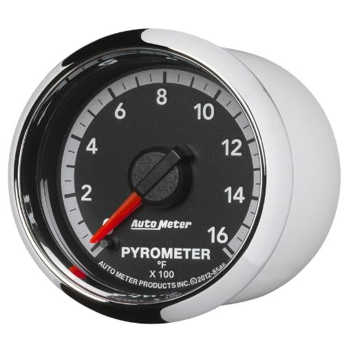 Picture of Autometer Gen4 Dodge Factory Match 52.4mm Full Sweep Electronic 0 - 1600 Deg F EGTPyrometer Gauge