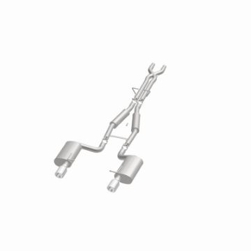 Picture of MagnaFlow 05 - 07 Audi A4 Quattro V6 3.2L SS Cat - Back Dual Split Rear Exit 2 Tips Perf Exhaust Sys