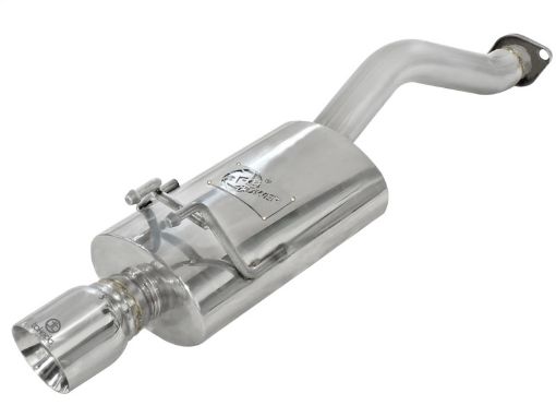 Picture of aFe Takeda Exhaust 2.5in Dia 304SS Axle - Back wPolished Tip 06 - 11 Honda Civic EX Sedan L4 1.8L