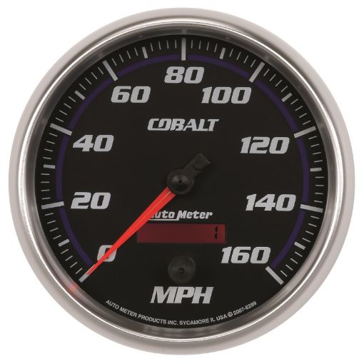 Picture of Autometer Cobalt 5in 160mph In - Dash Electronic Programmable Speedometer