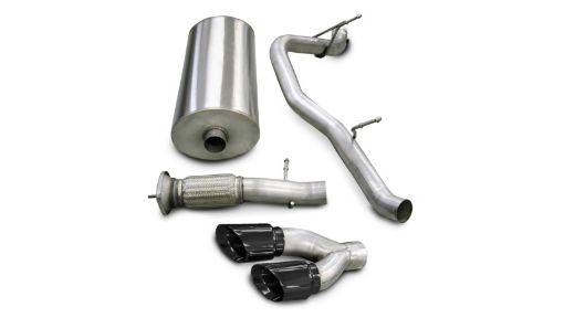 Picture of Corsa 2007 - 2010 Cadillac Escalade 6.2L V8 Black Sport Cat - Back Exhaust