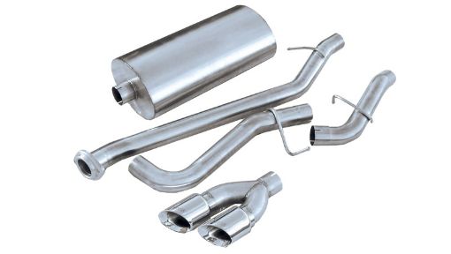 Picture of Corsa 1999 - 2006 GMC Sierra Reg. CabShort Bed 1500 4.8L V8 Polished Sport Cat - Back Exhaust