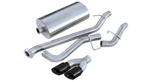 Picture of Corsa 1999 - 2006 GMC Sierra Reg. CabShort Bed 1500 4.8L V8 Black Sport Cat - Back Exhaust