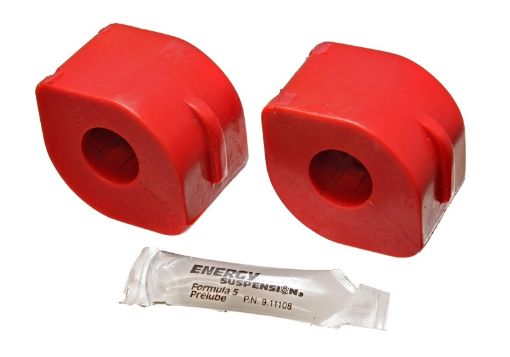Picture of Energy Suspension 97 - 04 Chevy Corvette Red 23mm Front Sway Bar Frame Bushing Set