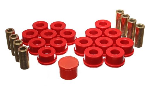 Picture of Energy Suspension Control Arm Bushings - Rear - Red