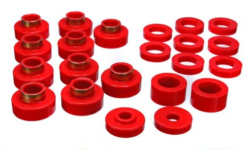 Picture of Energy Suspension Cj5 - 7 Body Mounts - Red