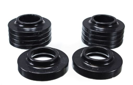 Picture of Energy Suspension Jeep Spring Isolators - Black